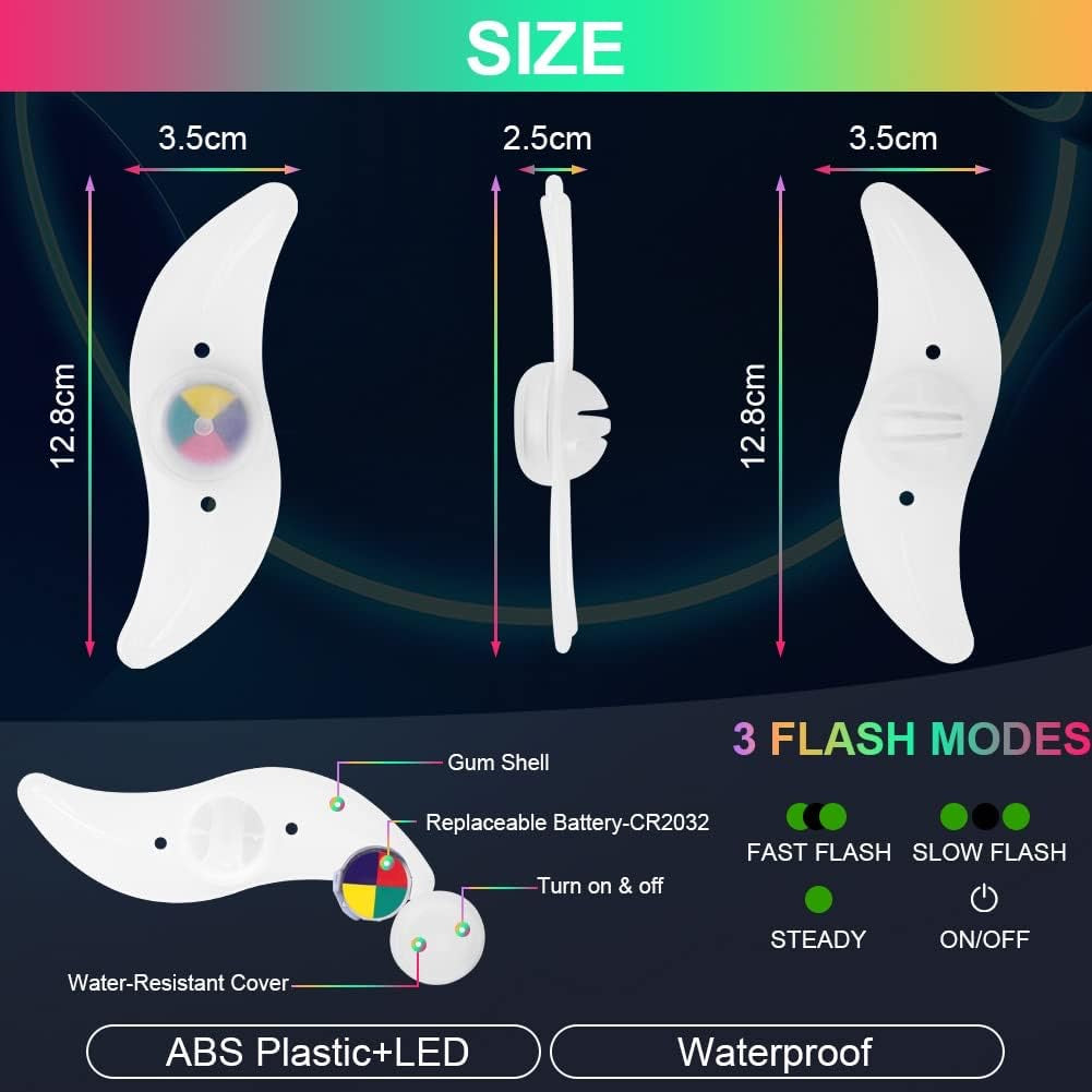 flintronic Feux de Roue de Vélo, Bike LED Roue Lumières