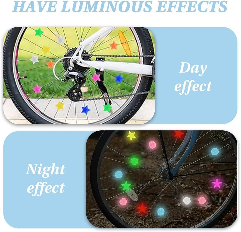 108 Pièces De Rayons De Vélo Colorés Pour Les Filles Et Les Garçons Perles De Rayons