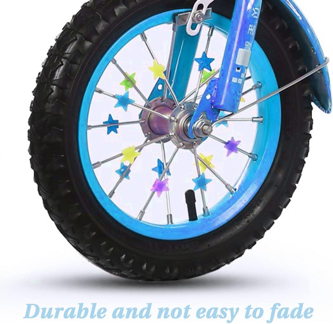 108 Pièces De Rayons De Vélo Colorés Pour Les Filles Et Les Garçons Perles De Rayons